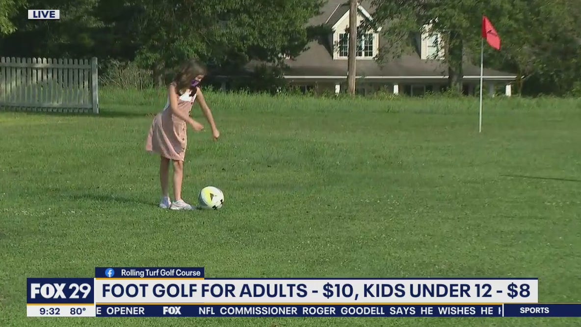 Foot Golf is a new activity for families